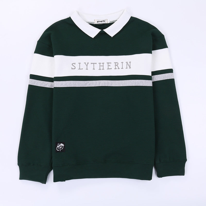 Harry Potter Hogwarts Slytherin College Cosplay Sweatshirts