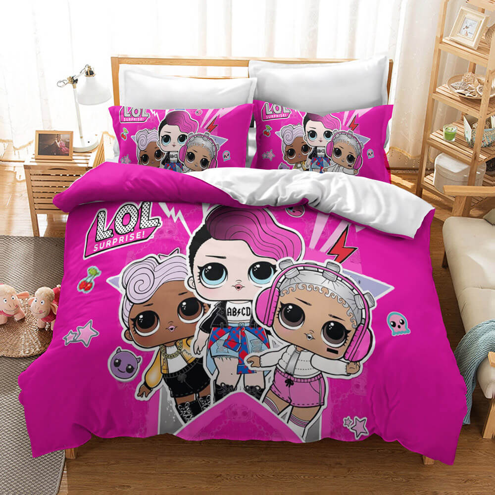 Lol doll comforter set full hotsell