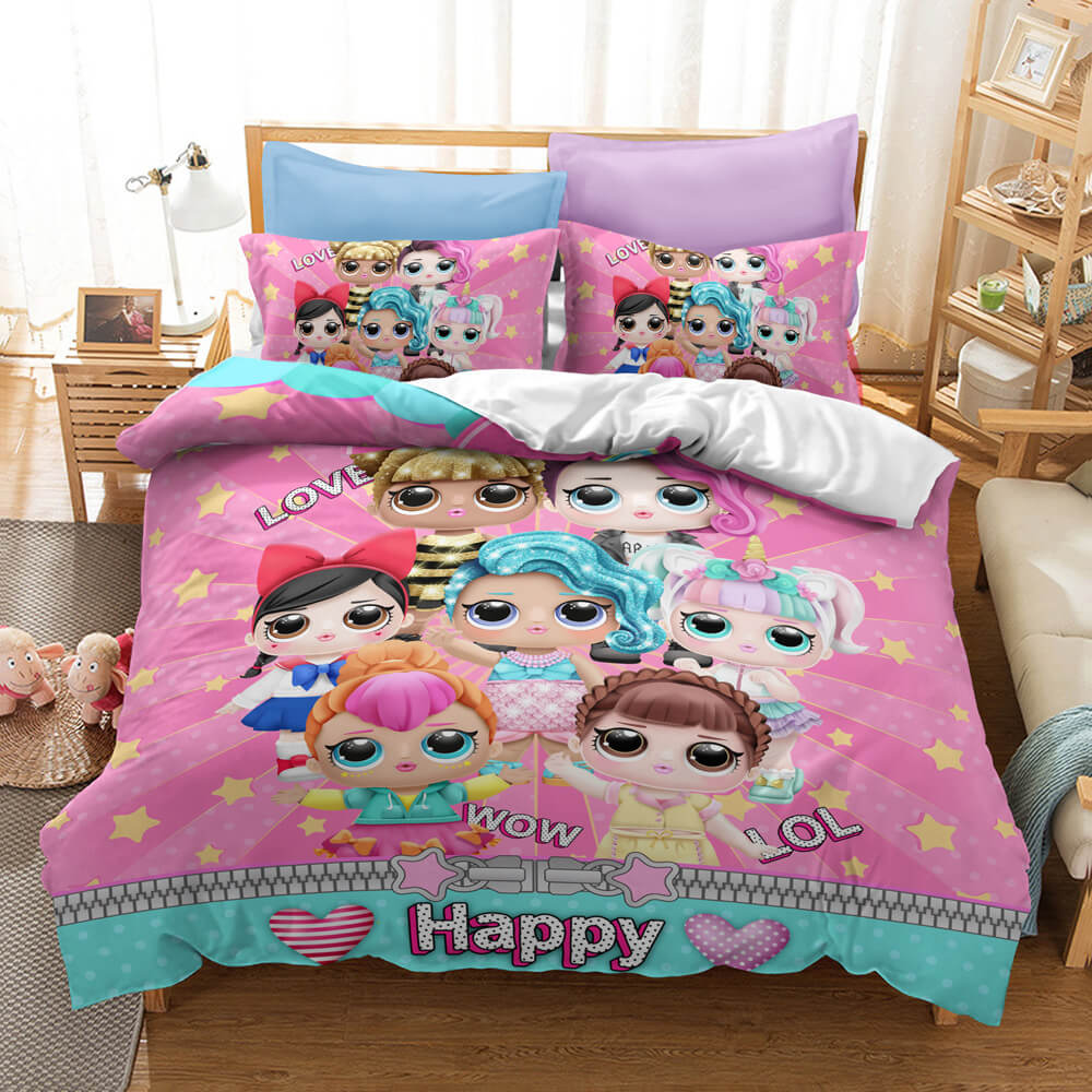 Lol doll full size bedding best sale