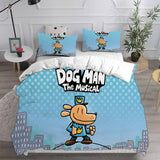 Dog Man Bedding Set Duvet Cover Comforter Sets