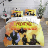 Creature Commandos Bedding Set Duvet Cover Comforter Sets