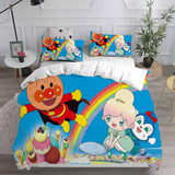 Go! Anpanman: Fluffy Fuwari And The Cloud Country Bedding Sets Duvet Cover Comforter Set