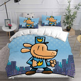 Dog Man Bedding Set Duvet Cover Comforter Sets