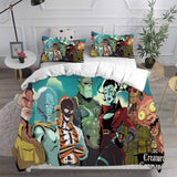 Creature Commandos Bedding Set Duvet Cover Comforter Sets