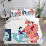 Oggy and the Cockroaches Bedding Sets Duvet Cover Comforter Set