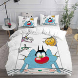 Oggy and the Cockroaches Bedding Sets Duvet Cover Comforter Set