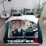 Terrifier 3 Bedding Set Duvet Cover Comforter Sets