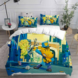 Dog Man Bedding Set Duvet Cover Comforter Sets