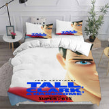 DC League of Super-Pets Bedding Sets Duvet Cover Halloween Cosplay Comforter Sets