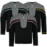 Cosplay First Contact Picard Costumes Captain Riker Starfleet Uniforms