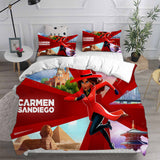 Carmen Sandiego Bedding Set Duvet Cover Comforter Sets