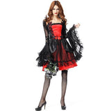 Halloween Women Vampire Costume Deluxe Cosplay Costume