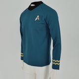 Cosplay Star Trek TOS The Original Series Kirk Shirt Uniform Halloween Costume