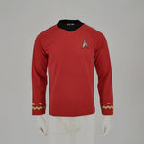 Cosplay Star Trek TOS The Original Series Kirk Shirt Uniform Halloween Costume