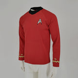 Cosplay Star Trek TOS The Original Series Kirk Shirt Uniform Halloween Costume