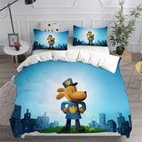 Dog Man Bedding Set Duvet Cover Comforter Sets