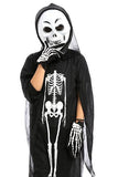 Halloween Boy Cosplay Costume Kids Horror Skull Jumpsuit With Mask