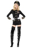 Adult Women Police Officer Costume Halloween Cosplay