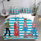 Where's Wally Bedding Sets Duvet Cover Comforter Set