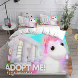 Adopt Me Bedding Sets Duvet Cover Comforter Set