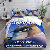 Paws of Fury The Legend of Hank Bedding Set Duvet Cover Comforter Sets