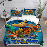 Dog Man Bedding Set Duvet Cover Comforter Sets