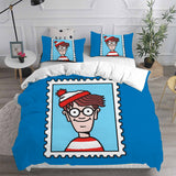 Where's Wally Bedding Sets Duvet Cover Comforter Set