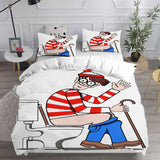 Where's Wally Bedding Sets Duvet Cover Comforter Set