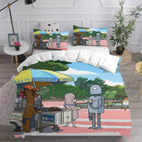 Robot Dreams Bedding Sets Duvet Cover Comforter Set