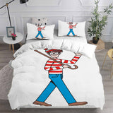 Where's Wally Bedding Sets Duvet Cover Comforter Set