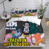 Yeeps Hide and Seek Bedding Set Duvet Cover Comforter Sets