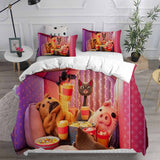 Noodle and Bun Bedding Sets Duvet Cover Comforter Set