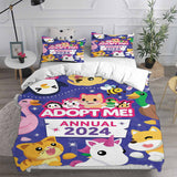 Adopt Me Bedding Sets Duvet Cover Comforter Set