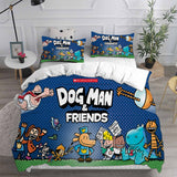 Dog Man Bedding Set Duvet Cover Comforter Sets