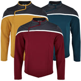 Star Trek Strange New Worlds Lower Decks Uniform Starfleet Top Shirts Badge Costumes