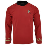 Cosplay Star Trek TOS The Original Series Kirk Shirt Uniform Halloween Costume