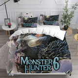 Monster Hunter Bedding Sets Duvet Cover Comforter Set