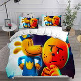 Dog Man Bedding Set Duvet Cover Comforter Sets