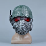 Fallout 4 NCR Mask Veteran Ranger Cosplay Latex Helmet Halloween Props