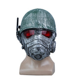 Fallout 4 NCR Mask Veteran Ranger Cosplay Latex Helmet Halloween Props