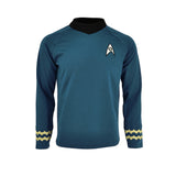 Cosplay Star Trek TOS The Original Series Kirk Shirt Uniform Halloween Costume