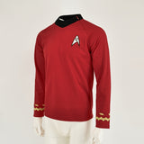 Cosplay Star Trek TOS The Original Series Kirk Shirt Uniform Halloween Costume