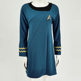 Star Trek TOS The Original Series Uniform Female Duty Dress Cosplay Costumes