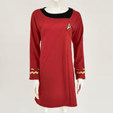 Star Trek TOS The Original Series Uniform Female Duty Dress Cosplay Costumes