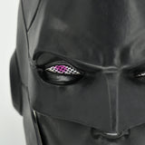 Black Batman Full Head Mask Breathable Latex Mask Halloween Masquerade Fancy Party Cosplay Prop