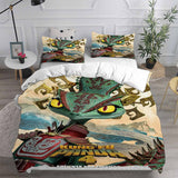 Kung Fu Panda 4 Bedding Sets Duvet Cover Comforter Set