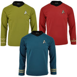 Cosplay Star Trek TOS The Original Series Kirk Shirt Uniform Halloween Costume