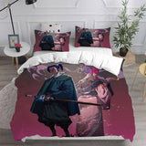 Blue Eye Samurai Bedding Sets Duvet Cover Comforter Set