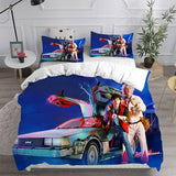 Back to the Future Bedding Sets Duvet Cover Comforter Set