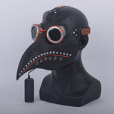 Led Plague Doctor Mask Latex Face Cover Steampunk Masks Cosplay Party Halloween